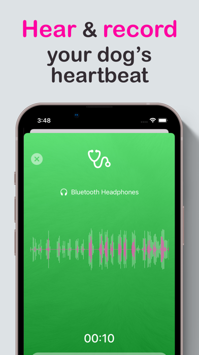 Snoopy Dog Heartbeat - CHF App Screenshot