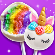 Sweet Unicorn Cake Pop Dessert