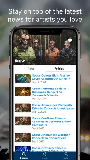 JamBase screenshot 3