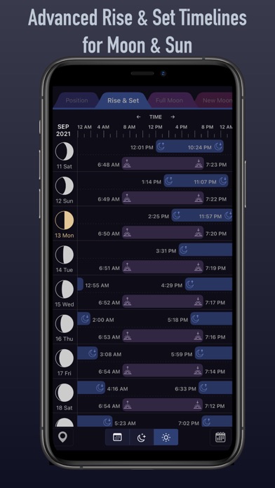 Moon Calendar Plus Screenshot