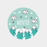 Winter Is Here Stickers logo