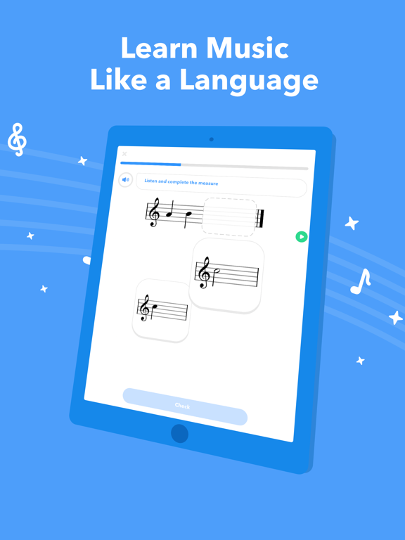 ScoreSkills- Learn Music Notes iPad screenshot 1 - Music app