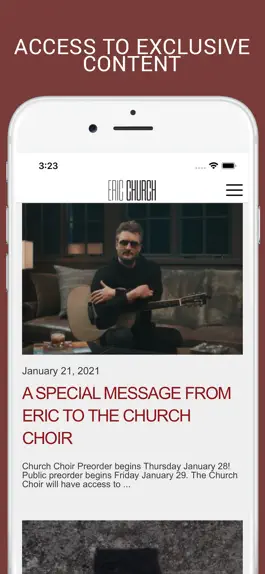 Game screenshot Eric Church Official apk