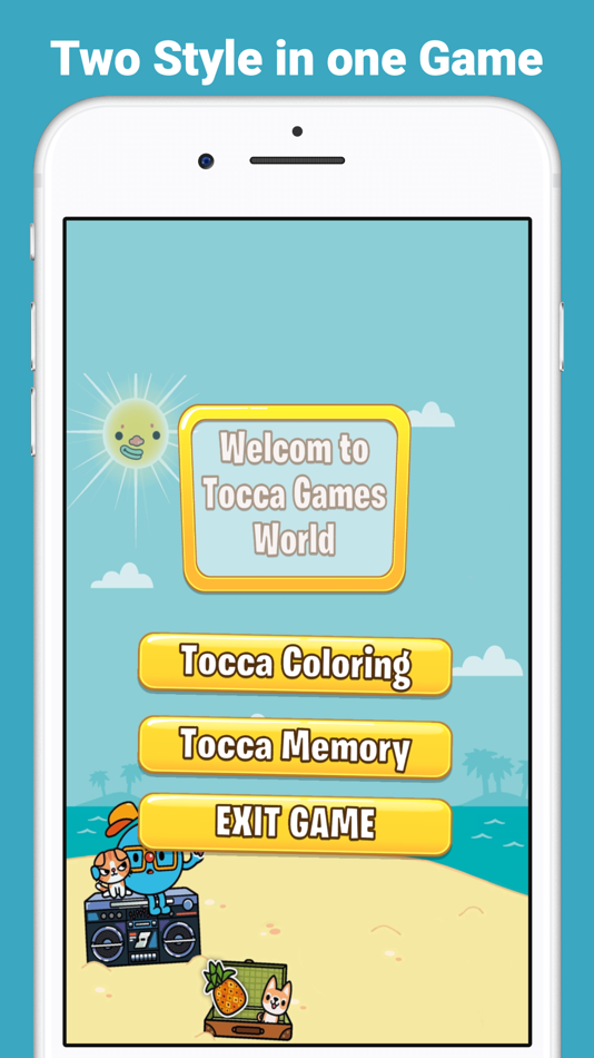 #3. Tocca Beach Match and Coloring (iOS) 由: Ismail FEKHARI MELLAK