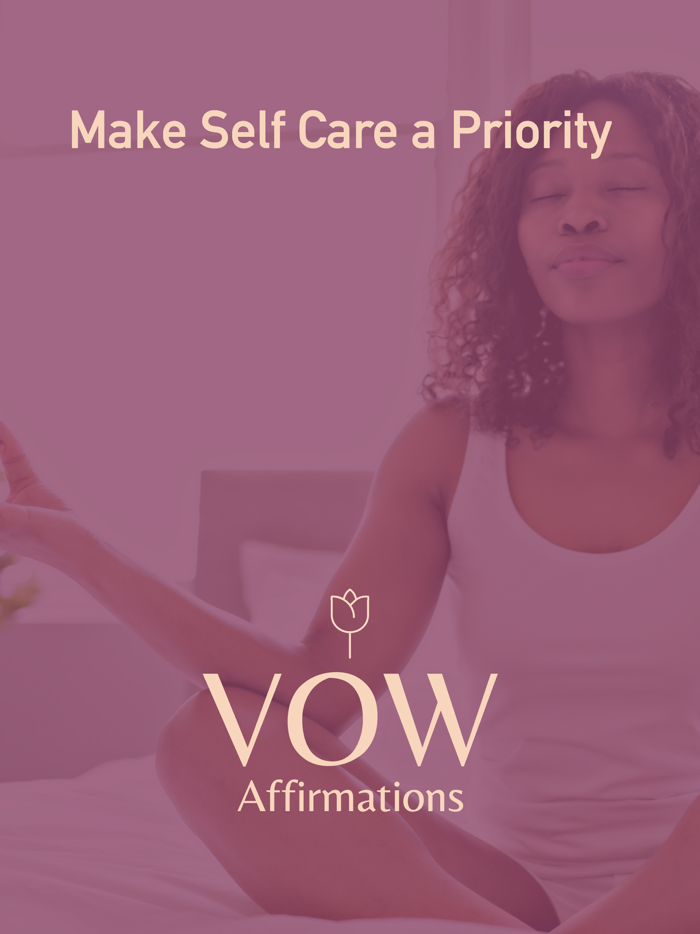 Vow Affirmations Self-Care