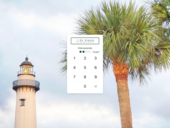 St Simons Bank & Trust iPad screenshot 2 - Finance app