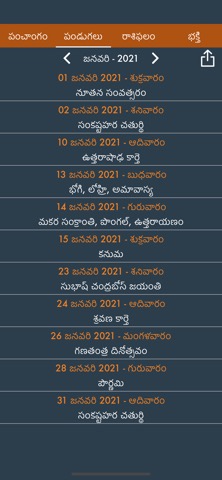 Telugu Calendar 2025 - Bhakthiのおすすめ画像2