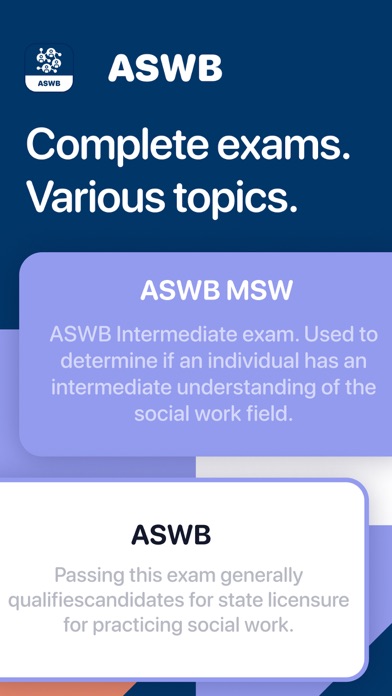 Screenshot #1 pour ASWB BSW Social Work Exam Prep