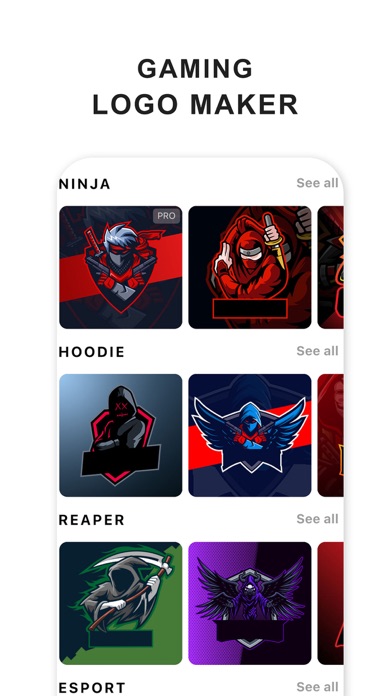 Logo Maker - Gaming Logo Maker Screenshot