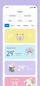 CuteWeather: weather widget screenshot #6 for iPhone