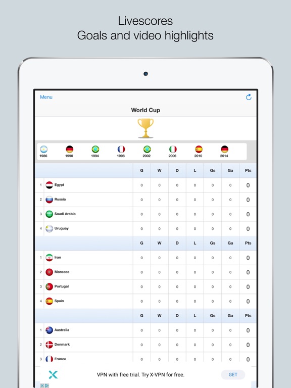 Screenshot #4 pour Football Scores 2022