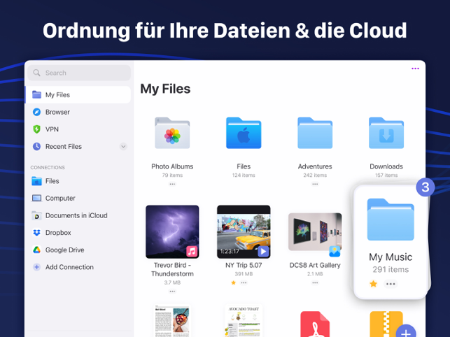 ‎Dokumente - Dateien & Ordner Screenshot