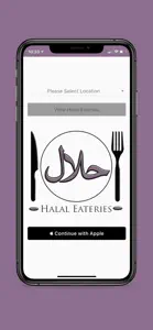 Halal Eateries UK screenshot #1 for iPhone