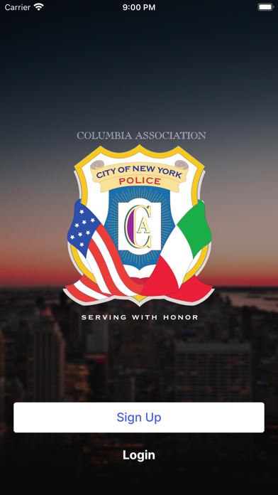 NYPD COLUMBIA ASSOCIATION Screenshot