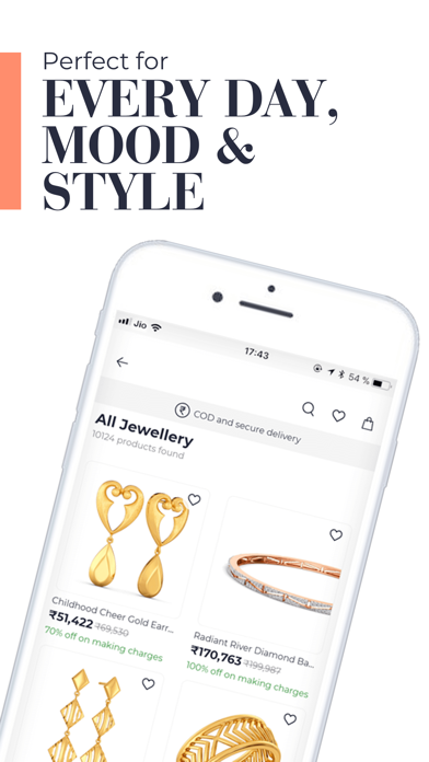 Melorra - Online Jewellery App Screenshot