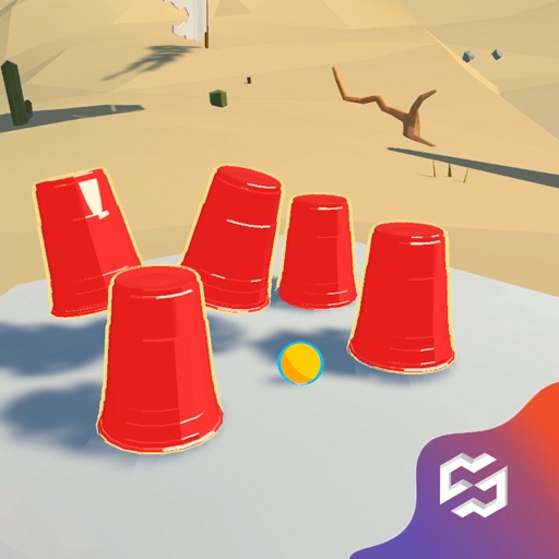 Tricky Cups - A Ball game icon