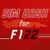 Sim Racing Dash for F122 App Support