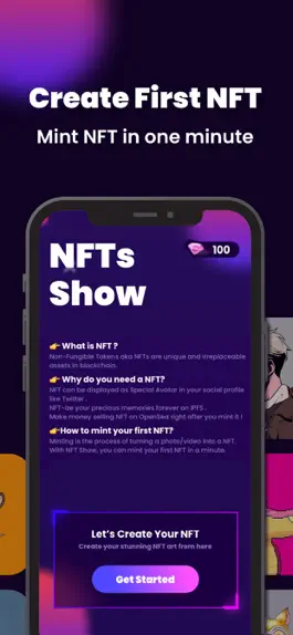 Game screenshot NFT Show - NFT Art Go Creator apk