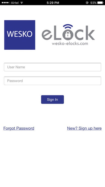 Wesko Lock App screenshot-0