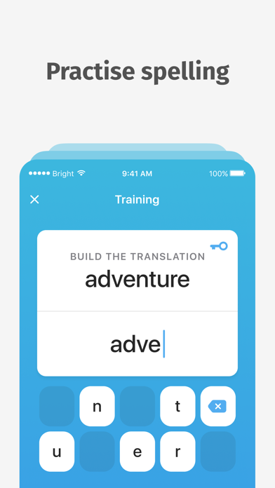 Bright - English for beginners Screenshot