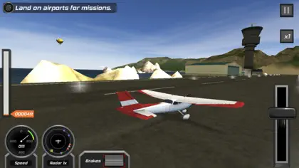 Flight Pilot Simulator 3D! ekran görüntüsü 3 / 6