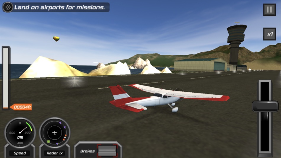 #3. Flight Pilot Simulator 3D! (iOS) Bởi: Wildlife Studios