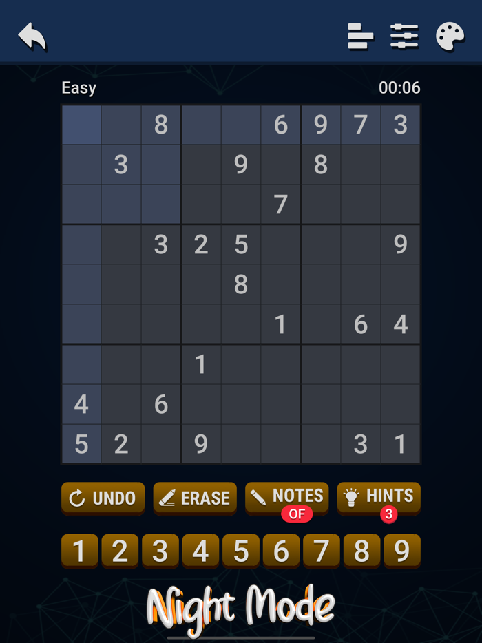 SODUku Classic Sudoku Puzzle