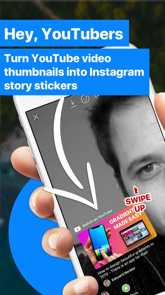 #1. Thumbnail Stickers for YouTube (iOS) 由: Edouard Barbier