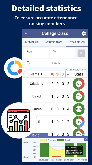 Attendy - Attendance register Screenshot