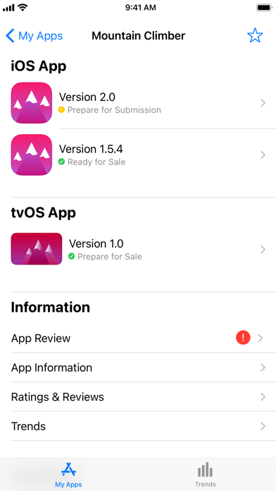 Screenshot #2 pour App Store Connect