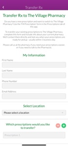Village Pharmacy Mobile App screenshot #4 for iPhone