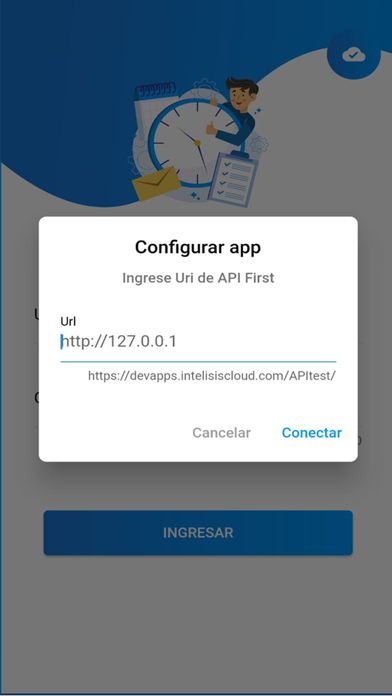 Checador Intelisis Móvil Screenshot