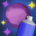 Galaxy Spray Art App Cancel