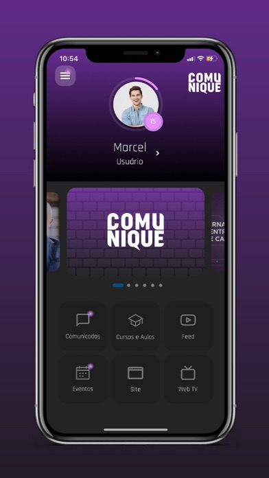Comunique App Screenshot