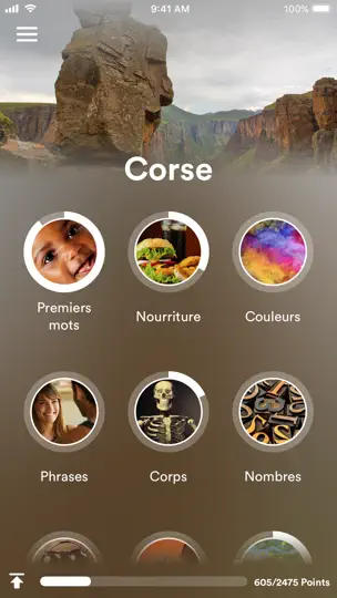 Capture d'écran de Apprendre Le Corse - EuroTalk sur iPhone 1