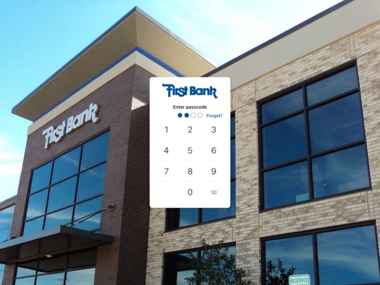 First Bank MS On the Go Mobile iPad screenshot 2 - Finance app