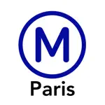 Paris Metro Map. App Cancel