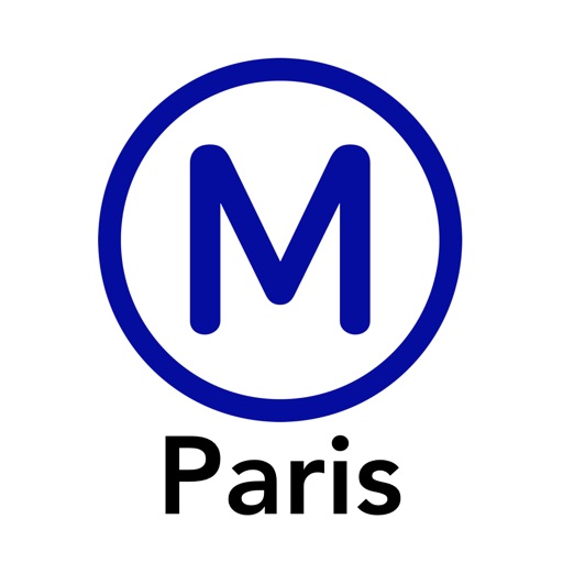 Paris Metro Map. icon
