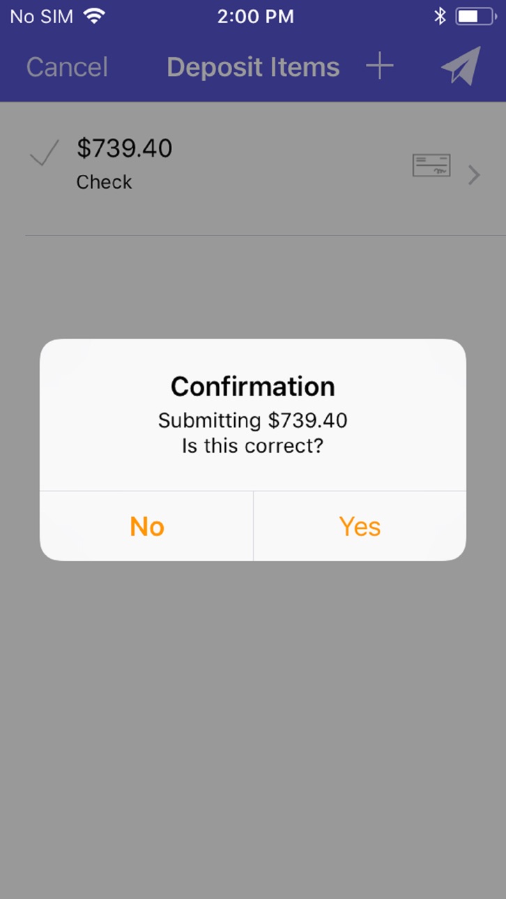 iPhone screenshot