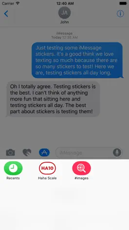 Game screenshot The Haha Scale Sticker Pack mod apk