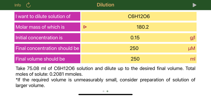 Chemical Solution Simple