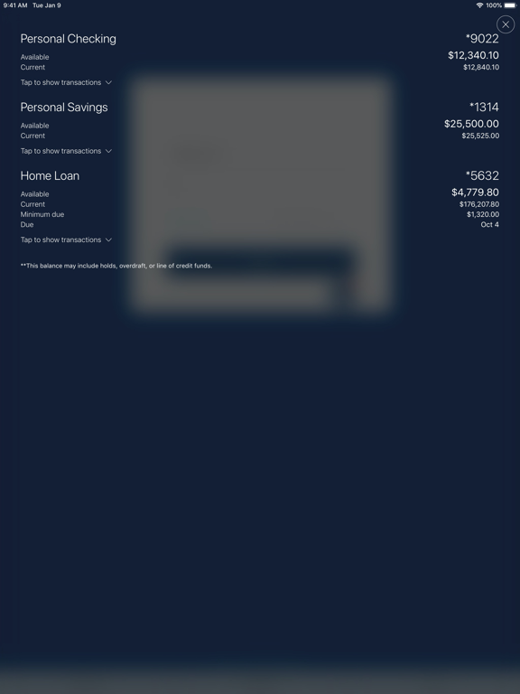 Screenshot #4 pour Eagle Bank Mobile Banking