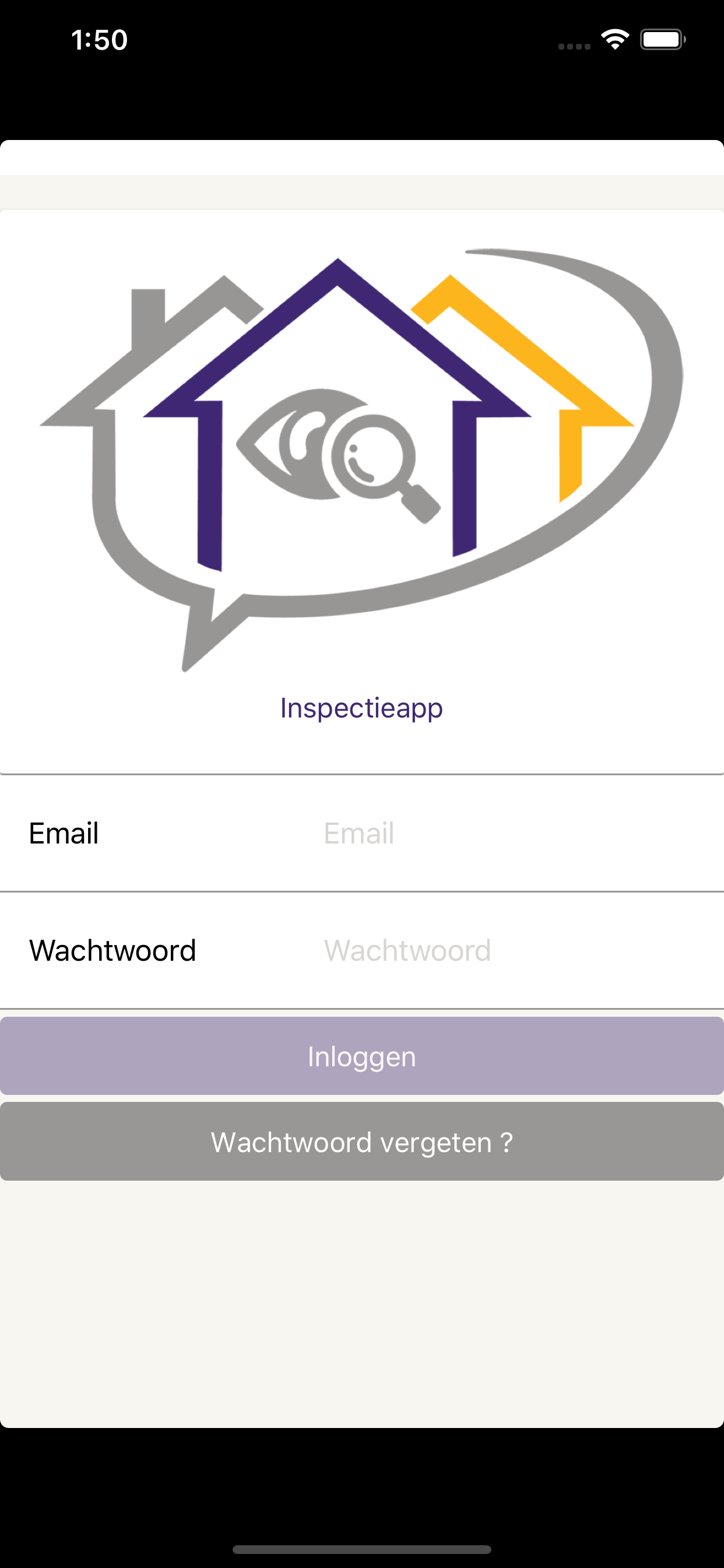 Inspectieapp Renovatieplanner