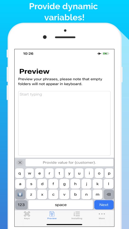 LazyBoard - Phrase Keyboard