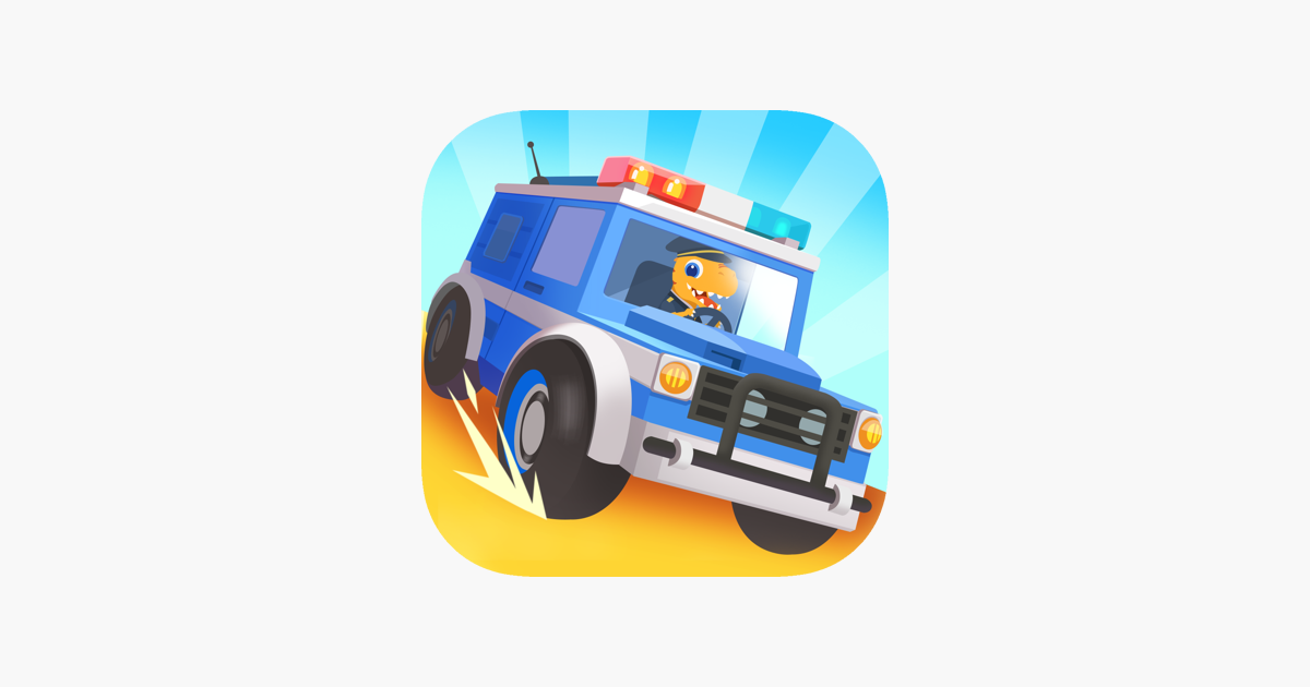 Dinosaur Police Car kids Games on the App Store