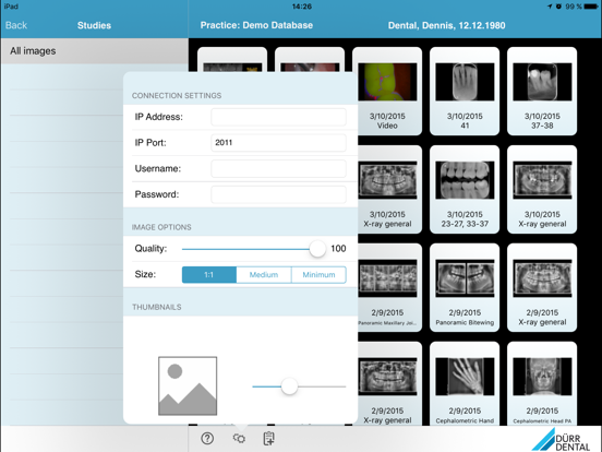 DUERR DENTAL Imaging app screenshot 3