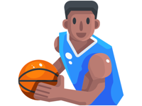 Basketball Player Stickers