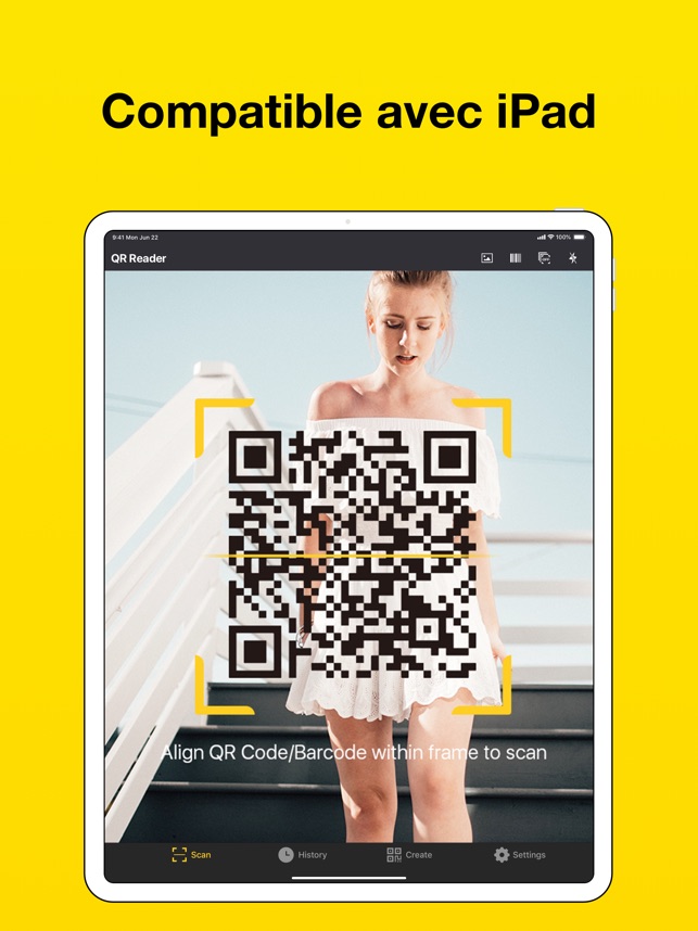 QR Code Scanner・Code Barre App dans l'App Store