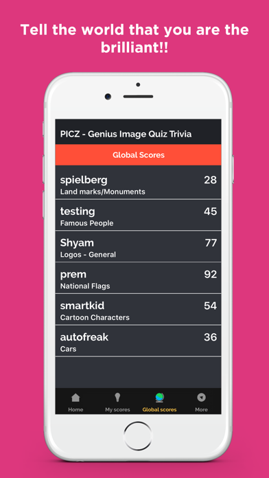 PICZ -Genius Image Quiz Trivia Screenshot