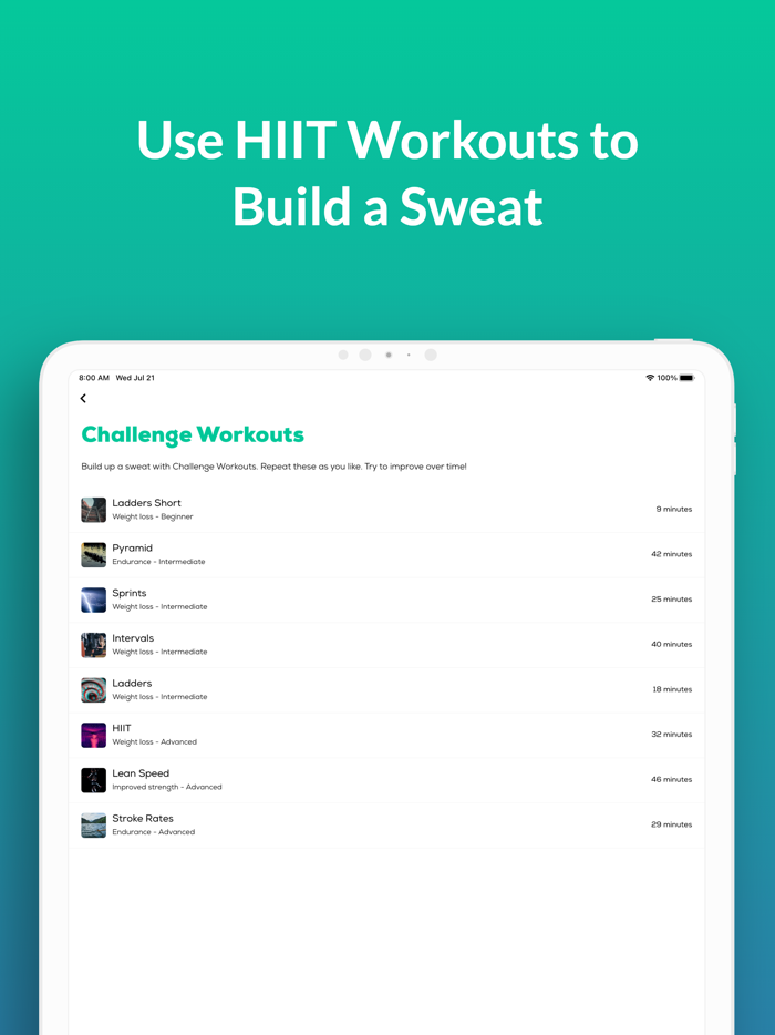 Rowing Machine Workouts